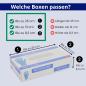 Preview: Edelstahl-Wandhalter für Handschuhboxen, 3-fach